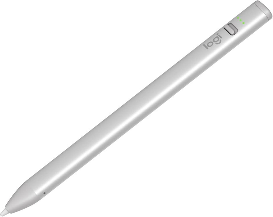 LOGITECH Crayon Digital Pencil for Ipad, Silver.