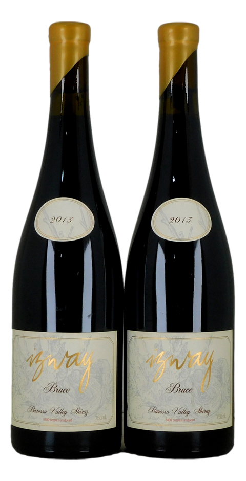 Izway Wines Bruce Eden Valley Shiraz 2013 (4x 750mL), Eden Valley.