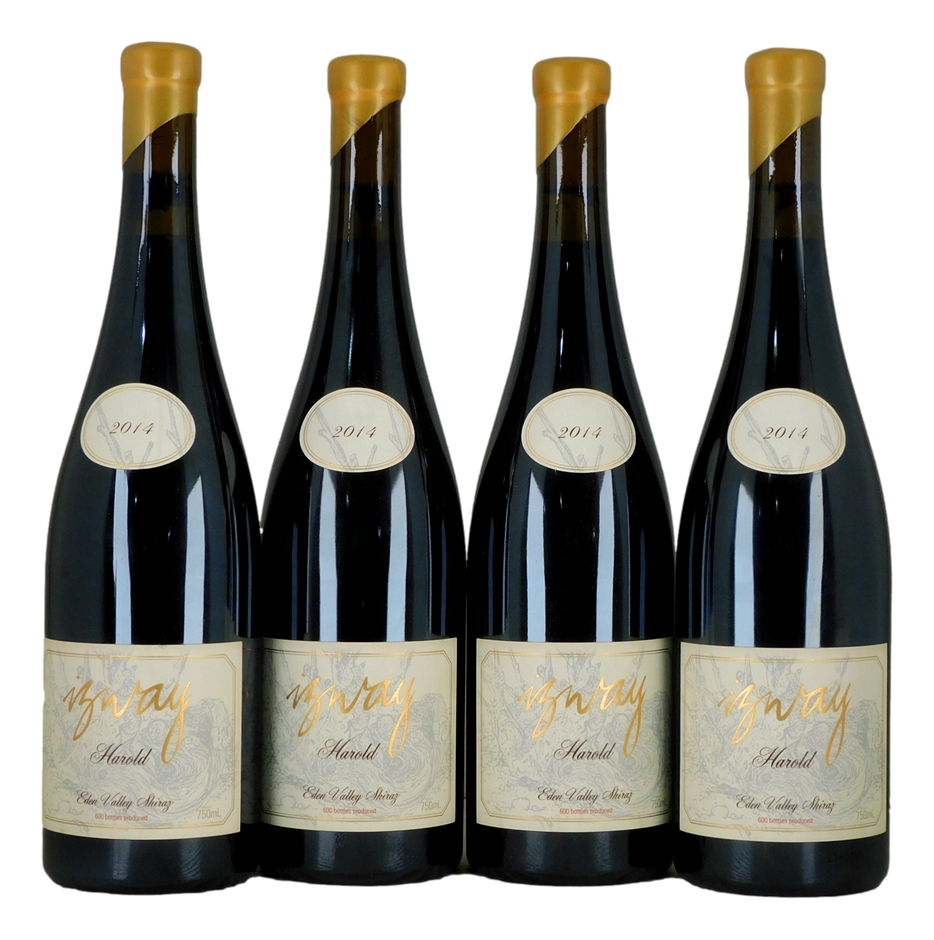 Izway Wines Harold Eden Valley Shiraz 2014 (4x 750mL), Eden Valley.