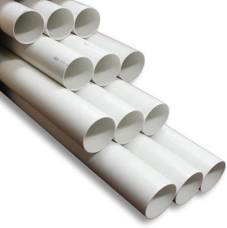 10 X Lengths HOLMAN PVC DWV Pipe, 50 mm x 1 Meter.