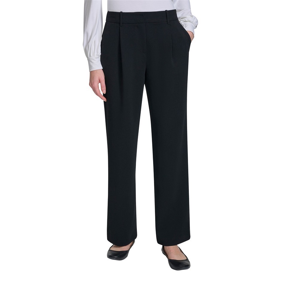 DKNY Women's Wide Leg Pant, Size 8, Black. Buyers Note - Discount Freight