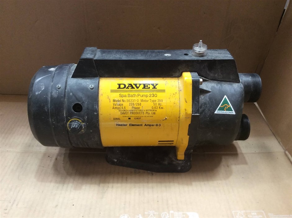 Davey 56231-3 Spa Bath Pump 230