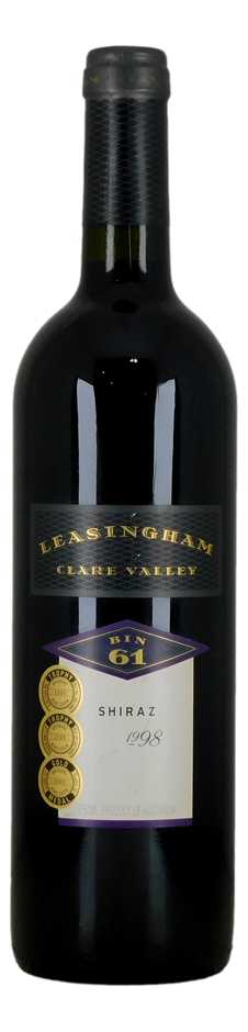 Leasingham Bin 61 Shiraz 1998 (6x 750mL)