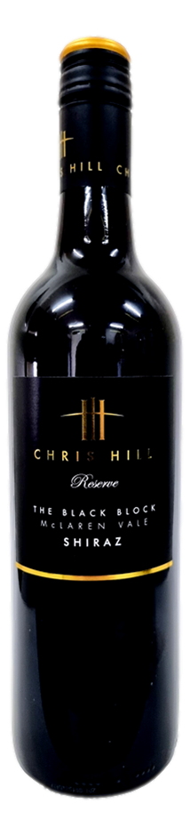 Chris Hill Reserve The Black Block Shiraz 2021 (12x 750mL) McLaren Vale