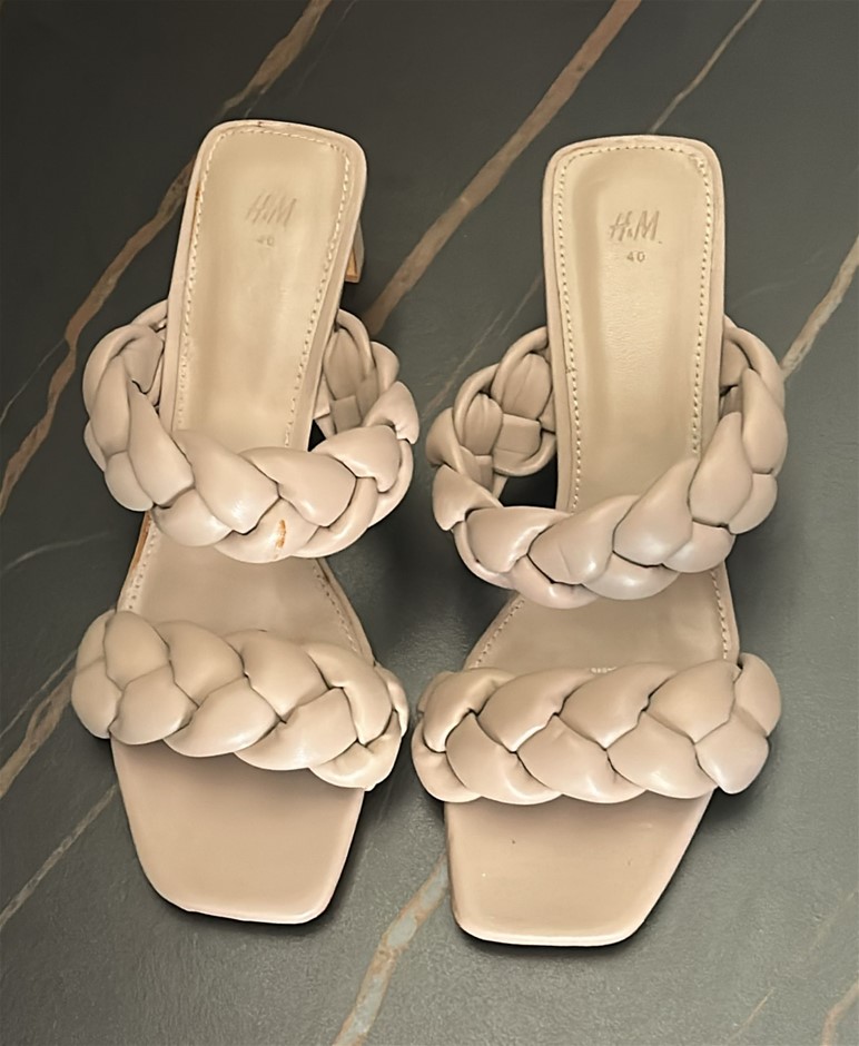H&M Braided Heeled Sandals
