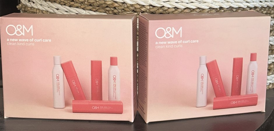 2x O&M Curl  Shampoo & Conditioner Sets