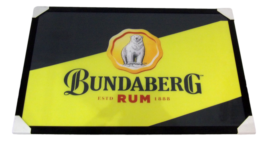 Sydney P/Up ONLY -  Framed Bundaberg Diagonal Split Flag 94x129cm