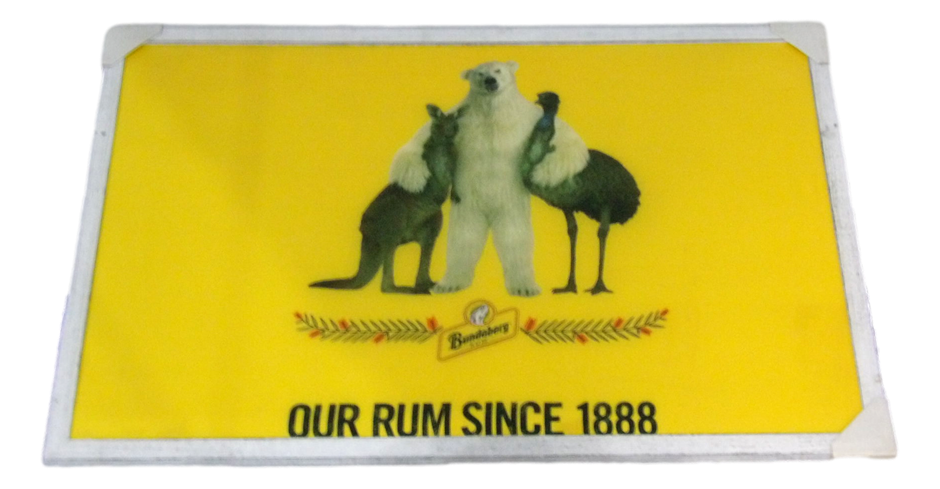 Sydney P/Up ONLY -  Framed Bundaberg Coat of Arms Flag 94x129cm