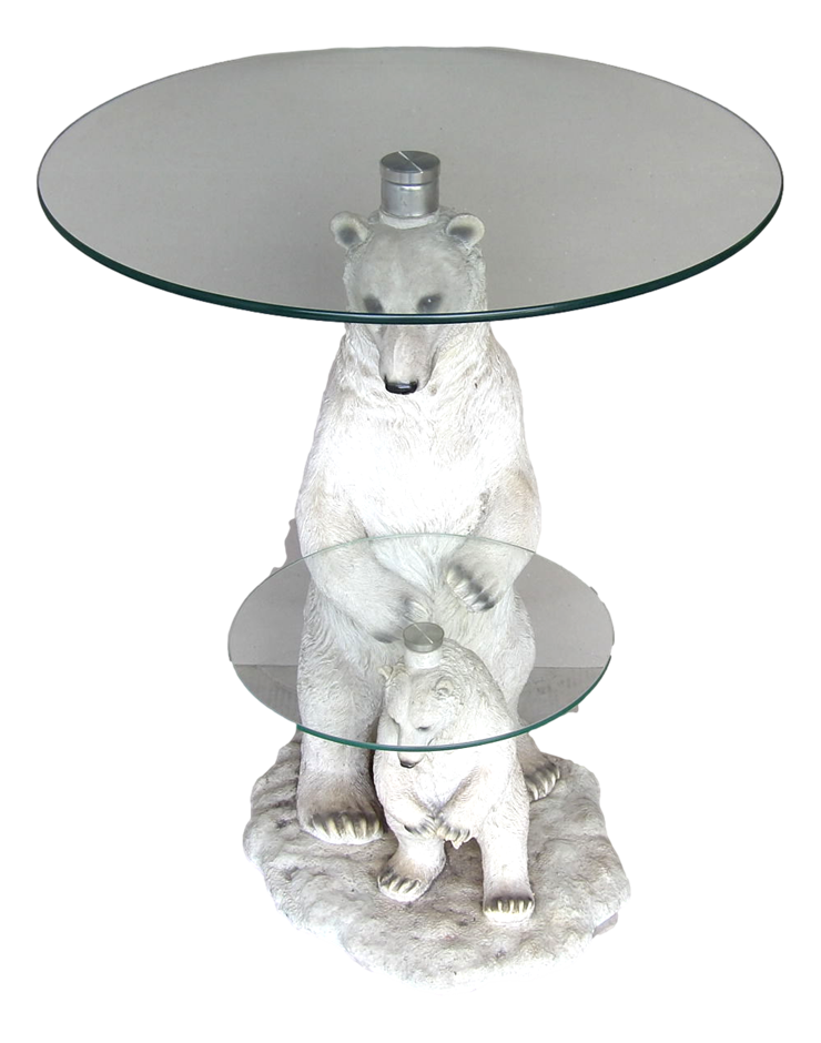 Sydney P/Up ONLY -  Unbranded Bear & Cub Side Table