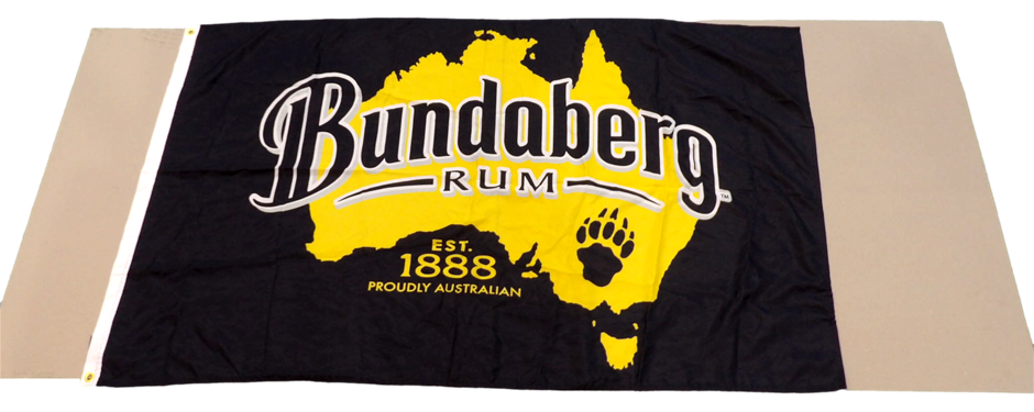 Bundaberg Rum Flag 90x 150cm