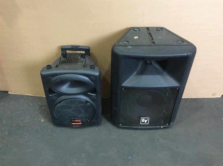 Electro-Voice Sx300 300W PA Speaker & E-Lektron Portable Speaker System
