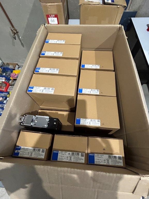 18 x OMRON Assorted DC24V Power Supplies including