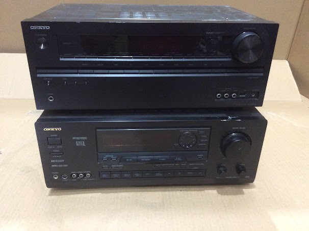 Onkyo TX-NR626&TX-SV646 AV Receivers (Lot of 2)