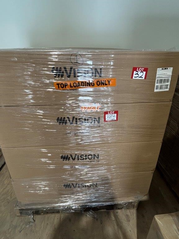 23 x VISION Cleanroom IP65 LED Light Fittings