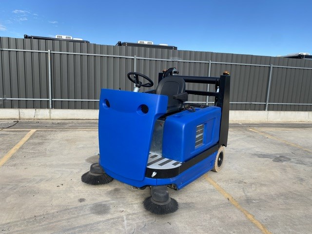 2022 Sure Sweep STR1300E Electric Ride on Sweeper