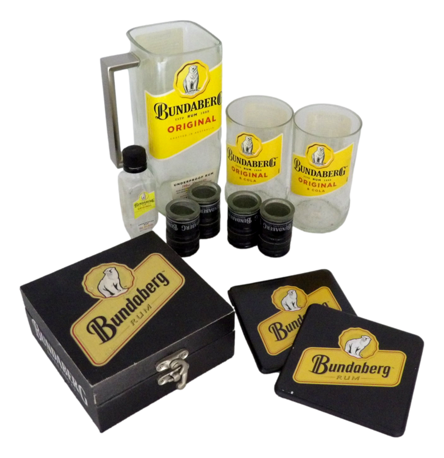 Bundy Promotional Pack Homemade Glassware