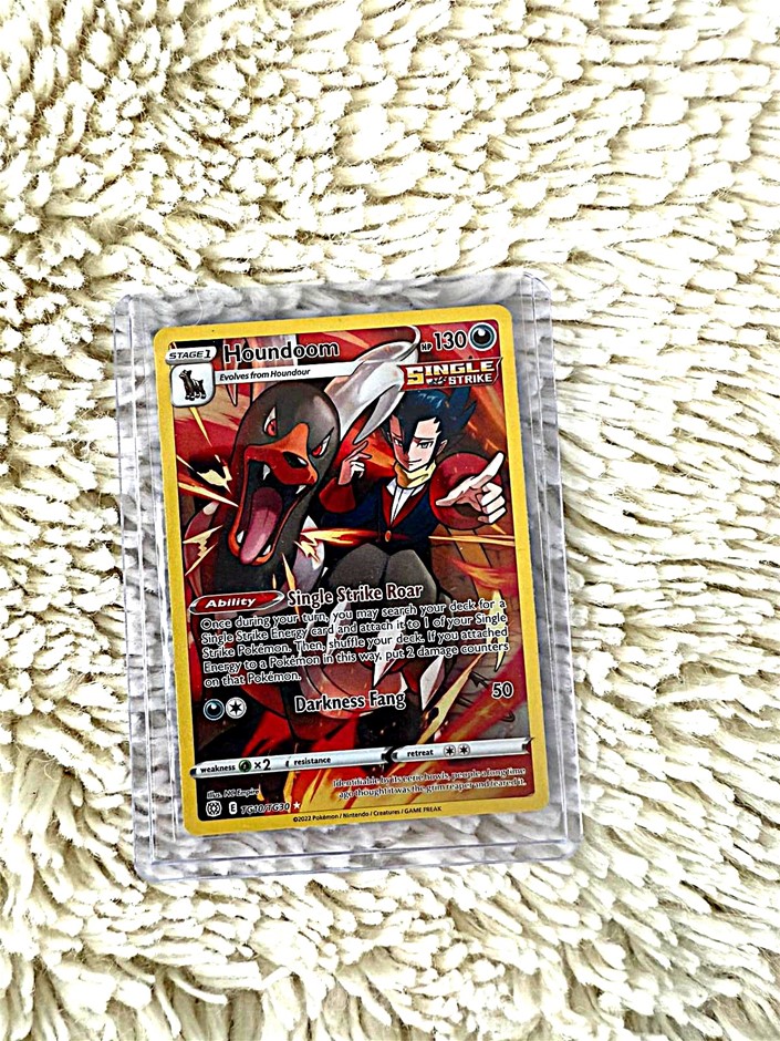 2022 Pokémon Houndoom TG10/TG30 Trainer Gallery