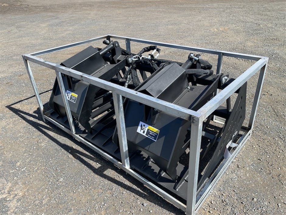 Rock Grapple Bucket to Suit Skid Steer (Unused)