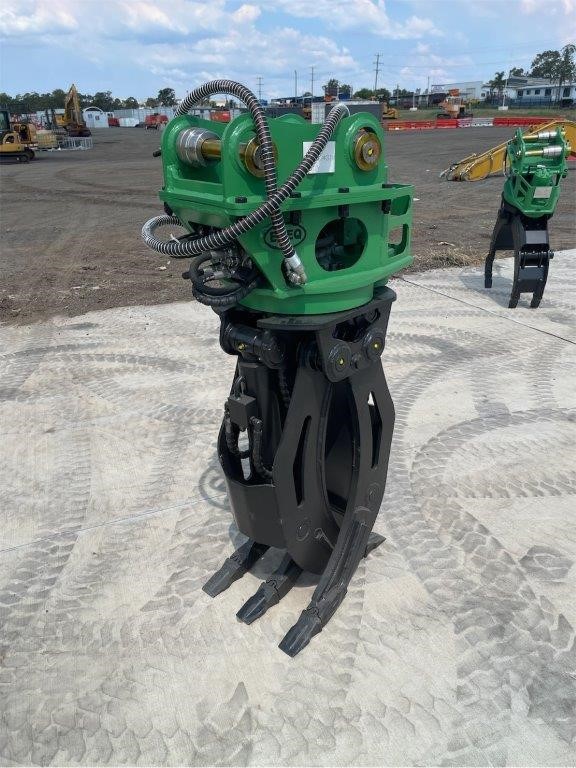 Hydraulic Rotating Grapple Attachment To Suit 5-10T Excavators(Unused)