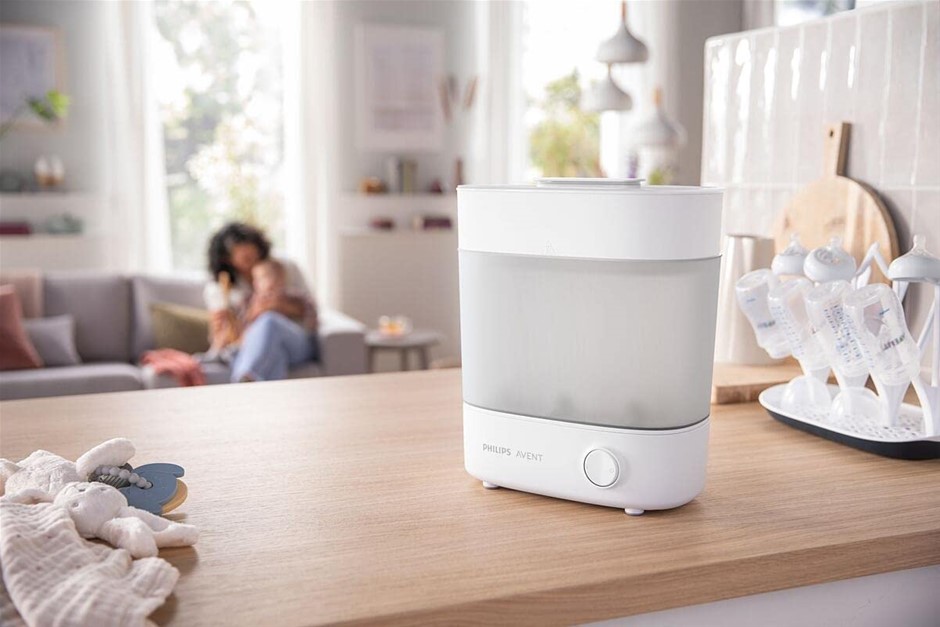 PHILIPS Advent 3 in 1 Steriliser up to 6 Bottles, White. NB: Minor Use & Mi
