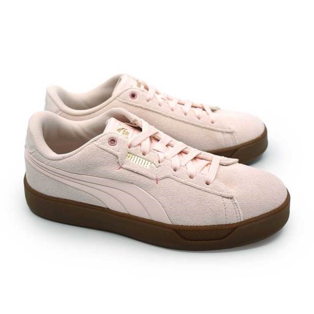 PUMA Women's Smash Belle SD Shoes, Size US7.5, Jasmine Flower/Gold Gum (03)