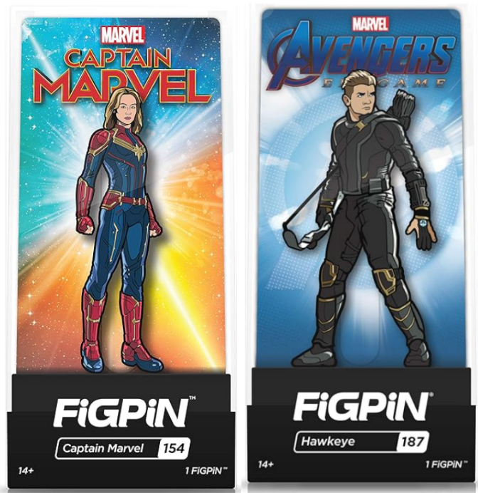 Bundle of CAPTAIN MARVEL: Captain Marvel FiGPiN x MARVEL: Avengers Endgame: