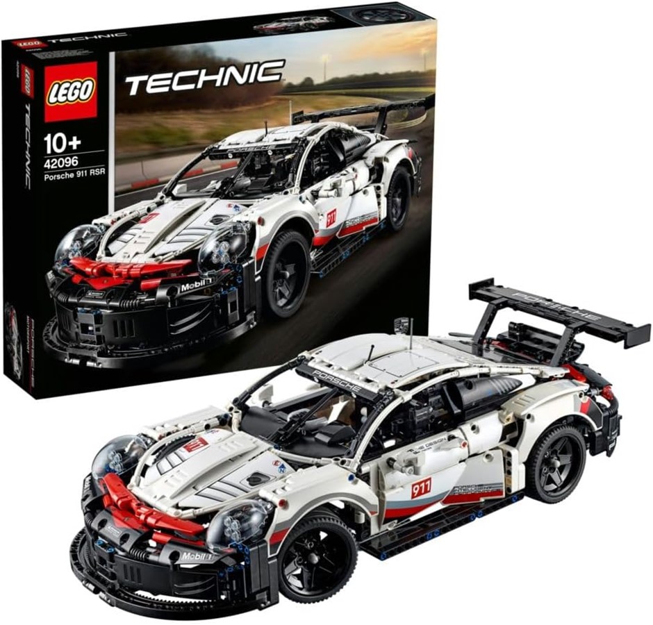 3 x Assorted LEGO Building Sets, comprising: 1 x Technic Porsche 911 RSR(42