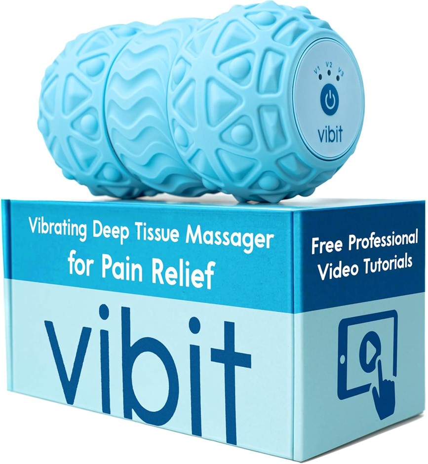 VIBIT Vibrating Massager for Plantar Fasciitis, Pain Relief & Sciatica, Foo