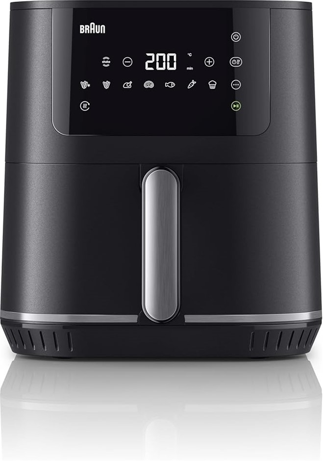 Braun MultiFry 5 HF5030, Air Fryer Oven with 6L Capacity, 1700W, Matte Blac