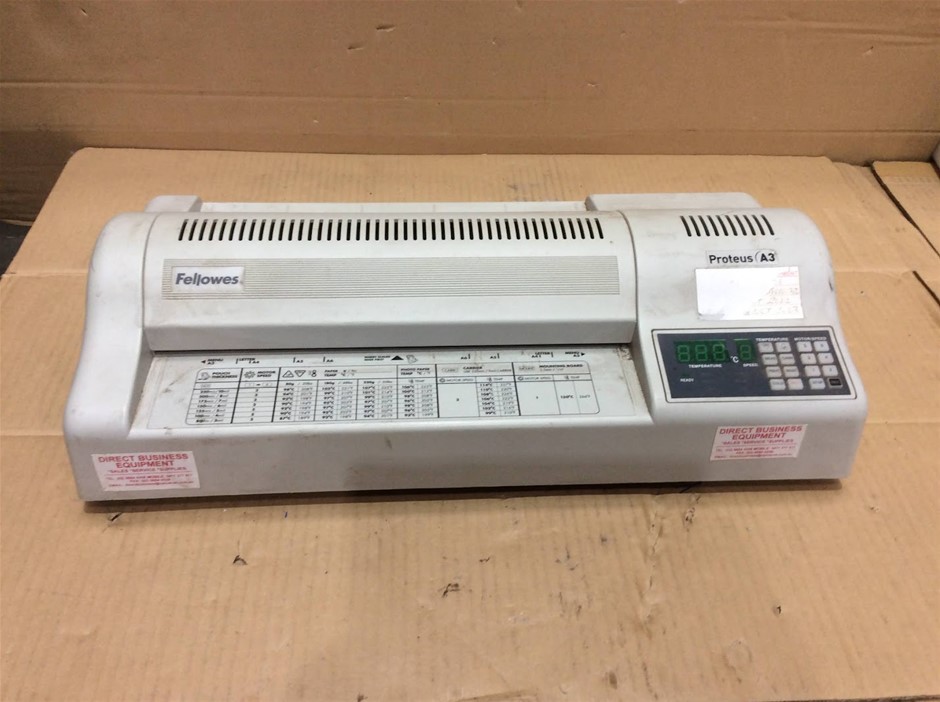 Fellowes Proteus A3 Laminator