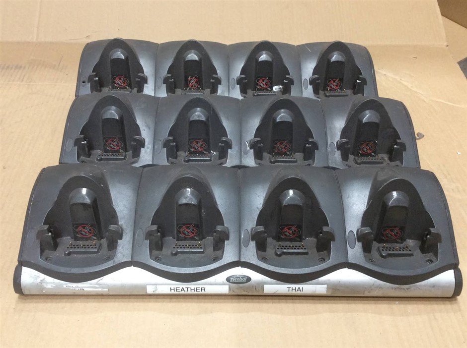 Symbol CRD9101-4001CR Multi-Slot Charging Cradle (Lot of 3)