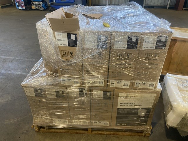 Pallet of Gallery Whiteley Cistern Tops ONLY