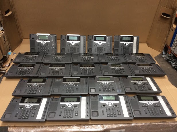 Cisco CP-7861 Mixed Model IP Phones (Lot of 22)