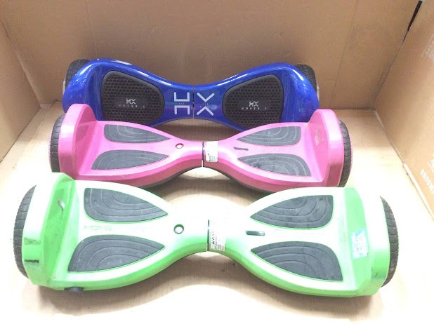 Mixed Brand and Model Self-balancing hoverboards (Lot of 3)