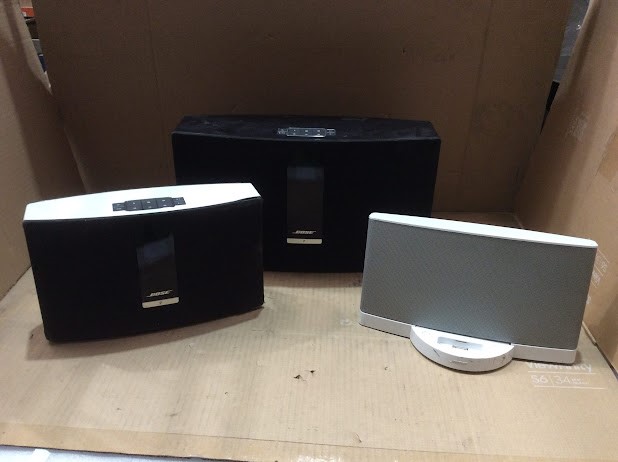 Bose SoundTouch 30&SoundTouch 20&  Music System (Lot of 3)