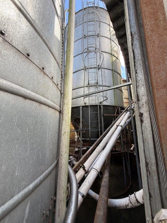 2 x Portable Product Silo