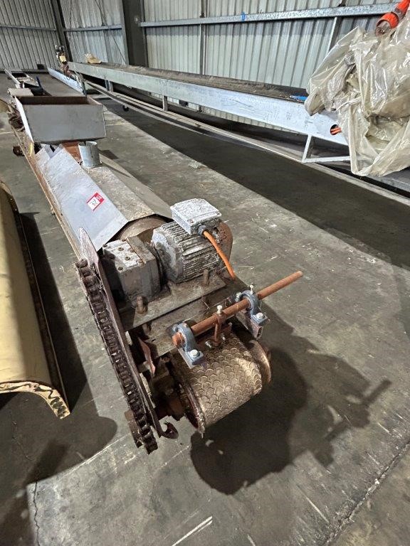 Belt Conveyor, Approx dims. 400mm x 4,900mm in length