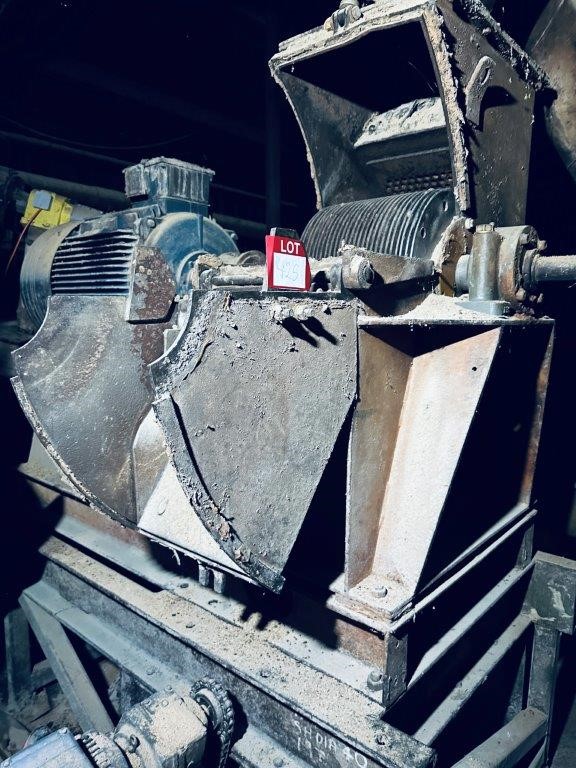 100hp JASMITH Hammermill with Drive and Associated Components