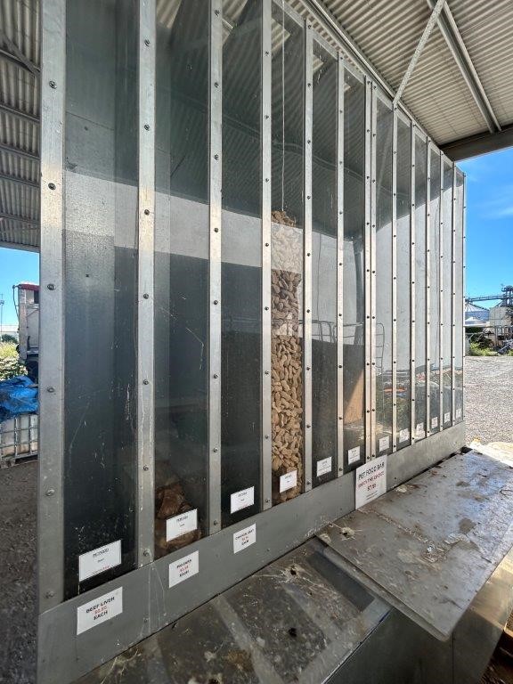 1 x Custom-Made 12 Flavour Dry Food Merchandising Cabinet