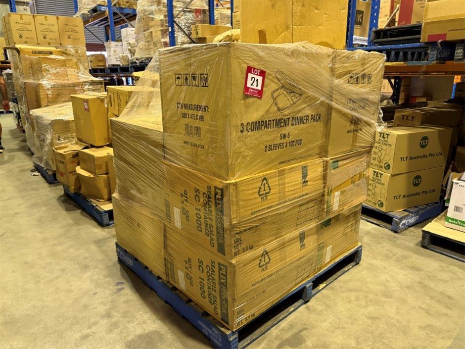 Dinner packs and salad containers