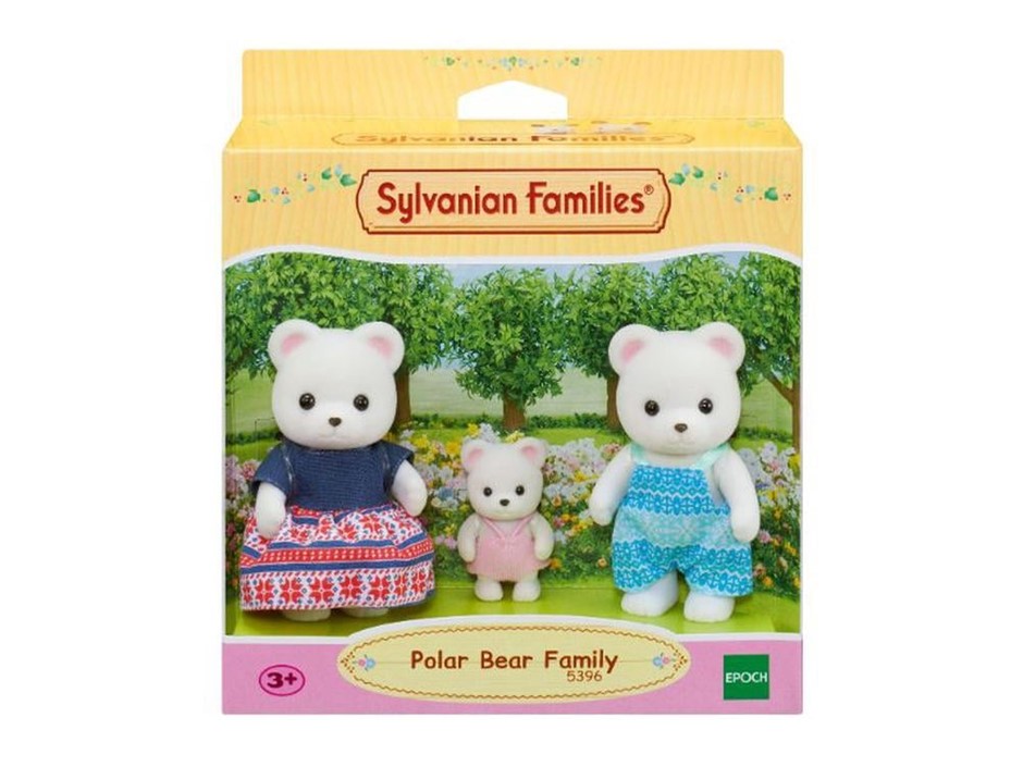2 x SYLVANIAN FAMILY Polar Bear Family.