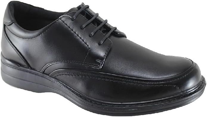 HUSH PUPPIES Men's Torpedo Dress Shoes, Size AU/UK 9.5 (US10.5), Black. RRP