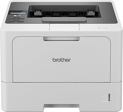 BROTHER HL-L5210DN, Wireless Mono Laser Printer, 48ppm, White. NB: Turns On