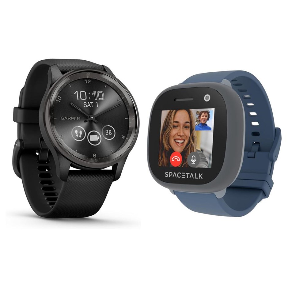 2 x Assorted Smart Watches. 1 x GARMIN vívomove® Trend, Stylish Hybrid Smar