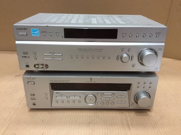Sony STR-DE697&STR-K840P FM-AM Receiver (Lot of 2)