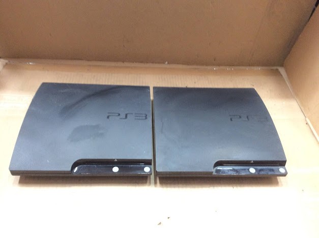 Sony PlayStation 3 CECH-2102A Consoles (Lot of 2)