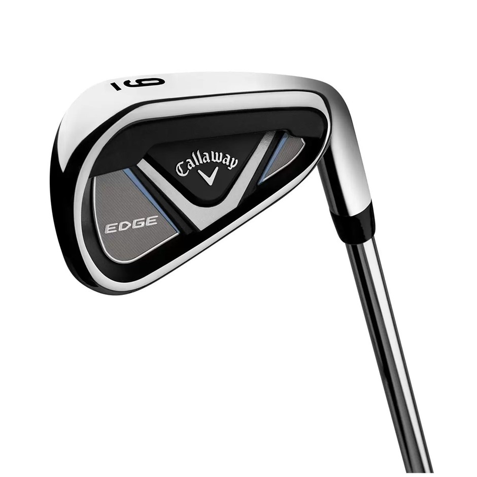 CALLAWAY Edge Men's Right Handed Stiff Flex Golf Club, No. 9.