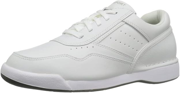 ROCKPORT Men's M7100 Prowalker Sneaker, White, Size US11.5M/EU46, (K71098).