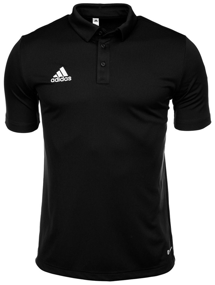 ADIDAS Men's Entrada 22 Polo, Size AU M, 100% Polyester, Black, HB5328. Bu