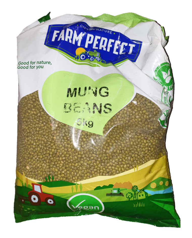 2 x Assorted Lentil Packs, Incl: FARM PERFECT Mung Beans, 5kg & DIWAAN Chic